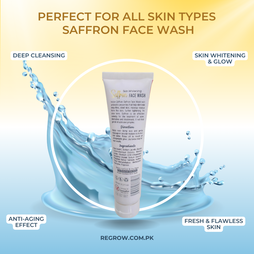 Glow Naturally with Saffron Power